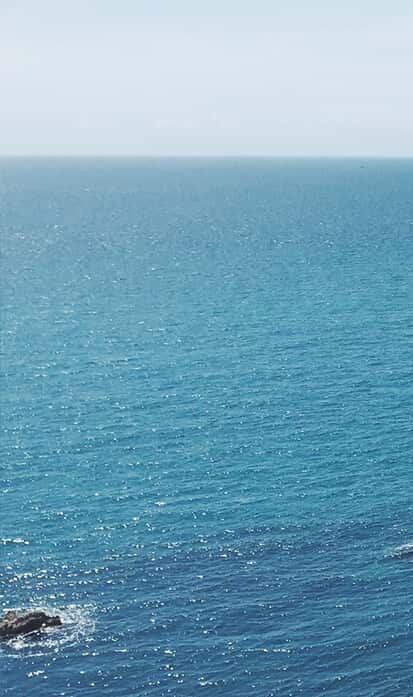 Croatian island coastline