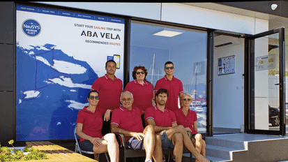 ABA VELA team at ACI Marina Split