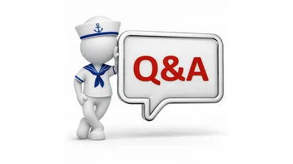 Skipper answering yacht charter questions on board in Croatia