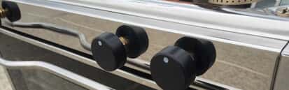 Servicing a yacht stove