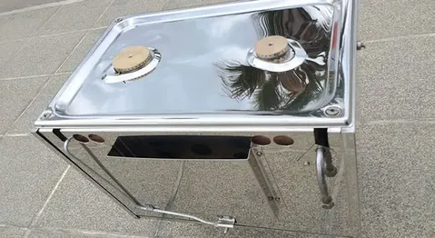 Nach der Wartung restaurierter Techimpex-Marinekocher