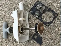 Rastavljeno Jabsco WC postolje i armature