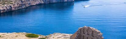 Kornati islands coastline in Croatia