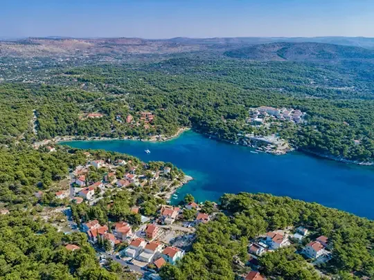 Zatoka Osibova na wyspie Brac