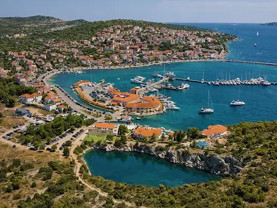 Przystań w Rogoznicy