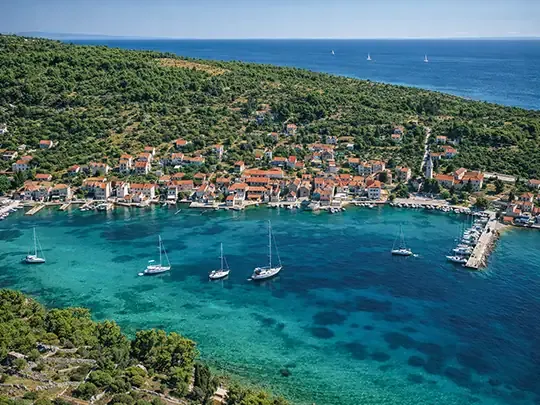 Miejsce do cumowania Prvic