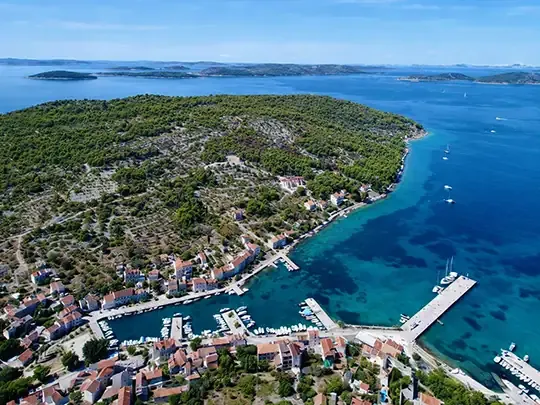 Miejsce do cumowania w Zlarinie