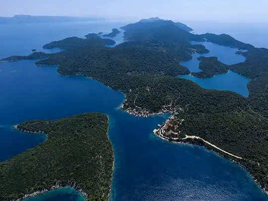 Luka Pomena na otoku Mljetu