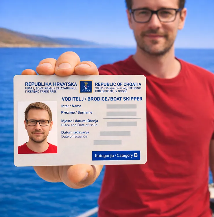 Permis valides pour la location sans skipper en Croatie