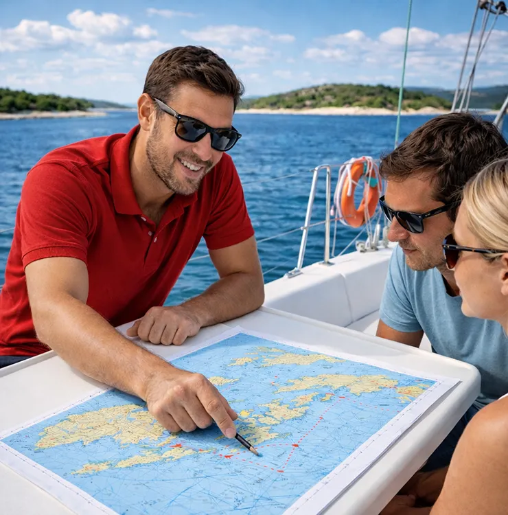 Location de bateau avec skipper en Croatie